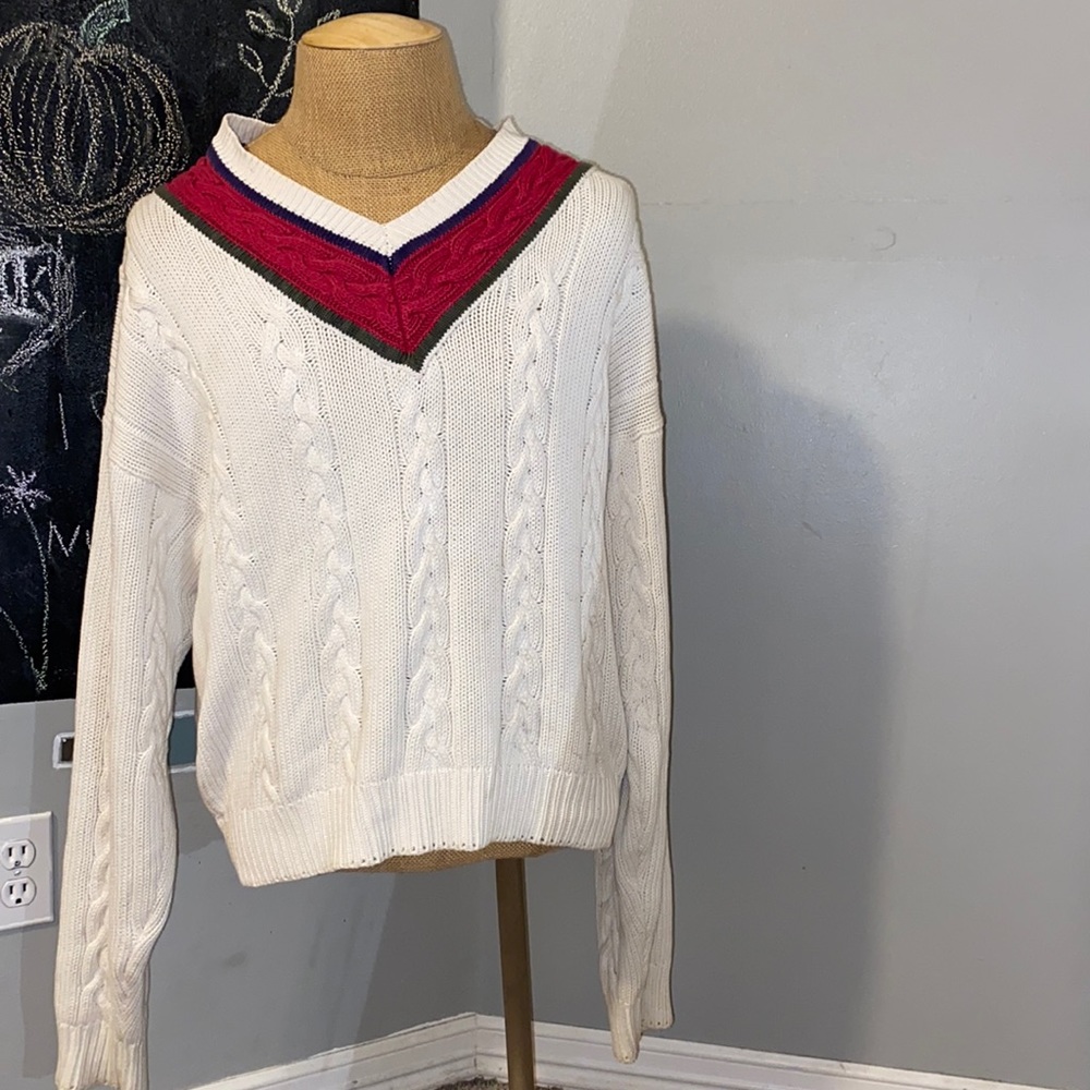 Vintage chunky sweater !!